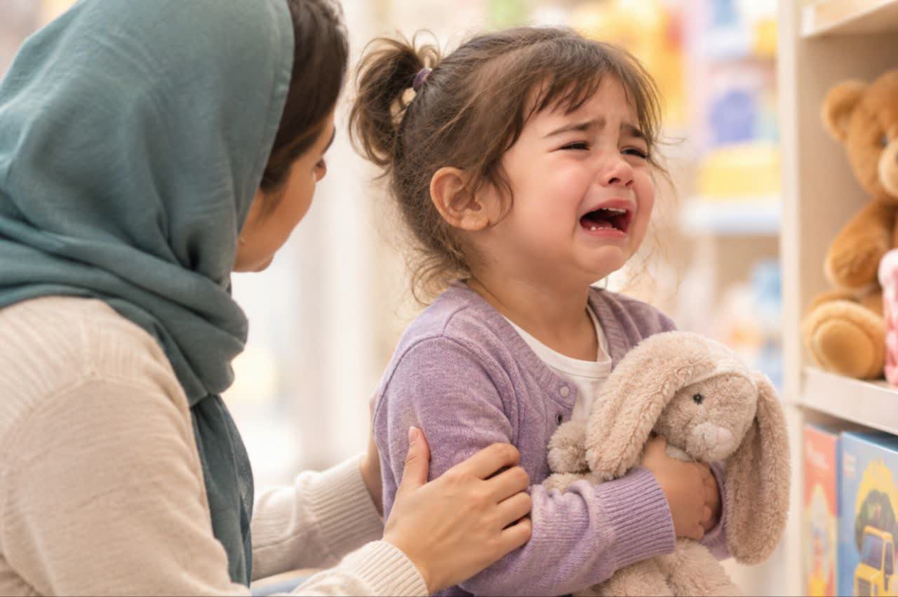در برابر گریه و جیغ کودک چه کنیم؛ کوتاه بیاییم یا قاطع بمانیم؟